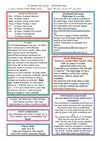 NEWSLETTER Mon 14th July Sun 20th July 2025