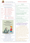 NEWSLETTER Mon 28th March Sun 3rd April 2022