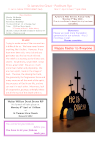 NEWSLETTER Mon 1st April Sun 7th April 2024