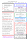 NEWSLETTER Mon 18th May Sun24th May 2026