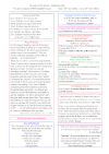NEWSLETTER Mon 19th Octt Sun 25th Oct 2026