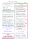 NEWSLETTER Mon 29th June Sun 5th July 2026
