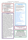 NEWSLETTER Mon 11th August Sun 17th August 2025