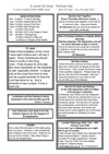 NEWSLETTER Mon 15th Sept 21st Sept 2025
