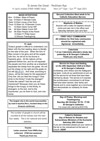 NEWSLETTER Mon 22nd Sept 28th Sept 2025