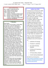 NEWSLETTER Mon 25th August Sun31st August 2025
